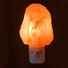 Himalayan Salt Lamp Salt Crystal Night Light Vingloo
