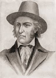 Samuel Chester Reid, commander of a privateer during the War of 1812, from  'The History of Our Country', published 1905