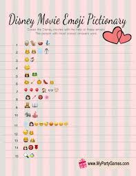 This covers everything from disney, to harry potter, and even emma stone movies, so get ready. Free Printable Disney Movie Emoji Pictionary Quiz Disney Quiz Questions Emoji Quiz Disney Trivia Questions
