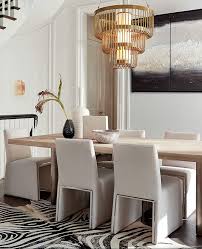 Modern Classic White Slipper Chair Gets A Chic Update With Elegant Angles And A Surprising Design Detail A N Modern Dining Room Dining Room Design Home Decor