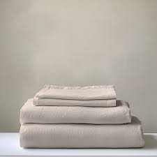 Natural Linen Sheet Sets - 100% Washed Linen - Custom Sizes - Twin, Twin XL,  Full, Double, Queen, King and California King - Deep or Regular Pocket