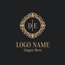 Black And Gold Logo Maker Golden And Black Mirror Logo Design Wedding Logo Monogram Logo Maker Mirror Logo