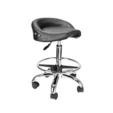 Biker Style Pneumatic Roller Seat Biker Style Shop Stool Automotive Accessories
