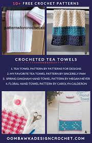 Maybe you would like to learn more about one of these? 10 Free Crochet Tea Towel Patterns Oombawka Design Crochet