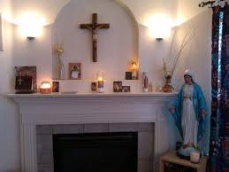 Pin By Dennis On Home Alter In 2020 Home Altar Catholic Catholic Altar Altar Design