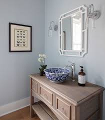 Paint Color Is Sherwin Williams Sw 6225 Sleepy Blue Sink Overstock Legion Furniture Blue White Por Bathroom Colors Sherwin Williams Paint Colors Interior