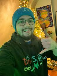 My girlfriend got me new Lions merch 💙🤍 merrzy christmas from Germany 🙏