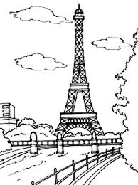 Eiffel tower coloring page from france category. Pin On Egypt