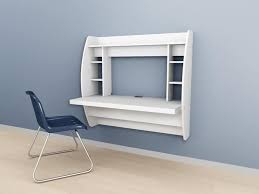 Save space as much as possible with the floating shelve bellow can be opened and transformed in a wonderful small desk. 20 Wall Mounted Desks For Small Spaces Vurni