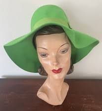 Las mejores ofertas en Mod/Gogo ala ancha sombreros Vintage 1960s para  Mujer