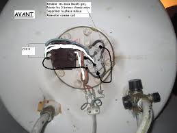 Schéma de branchement 220/230 volts en utilisant 2 étoiles schéma de branchement en étoile d'une résistance et d'un thermostat triphasé 380/400 volts Thermique Chauffe Eau Electrique Passer De Triphase En Monophase