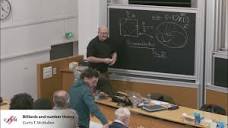 Curtis McMullen : Billiards and number theory - YouTube