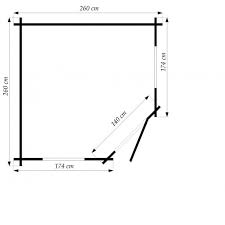 Gartenhaus Blockhaus Geratehaus 5 Eckige Gartenhauser Holz 260x260 40mm 403921