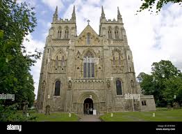 Selby Abbey Yorkshire UK Stock Photo