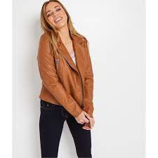 Veste cuir harrington camel freaky nation. Blouson Camel Femme Cdiscount