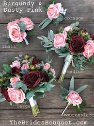 Bridal bouquets can be expensive and fresh flowers don't last more than a few days. Dusty Pink Eucalyptus Bridal Wedding Bouquet Artificial Flowers Bride Bridesmaid Bouquets Small Rose Eucalyptus In 2021 Diy Wedding Bouquet Fake Flowers Wedding Bouquet Fake Flowers Diy Bridesmaid Bouquet