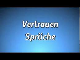 Vertrauen Spruche Youtube