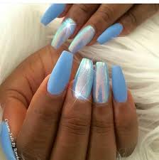 They've been popular for years on social media, but scroll through your feed—or just look at literally. Light Blue Stiletto Nails Fashion Dresses