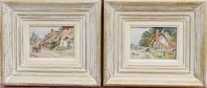 Set Of Two Paintings By Geo E. Davies