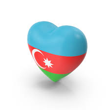 European azerbaijan flag world map travel illustration. Azerbaijan Flag Heart Png Images Psds For Download Pixelsquid S11206803a