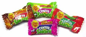 A funny ad of center shock chewing gum. Chupa Chups Center Shock Sour Candy Food Chupa