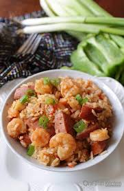 Shrimp And Sausage Jambalaya For One One Dish Kitchen Jambalaya Recipe Jambalaya Sausage Jambalaya