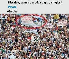 Chistes Peronchos Che Como Se Dice Papa En Ingles Facebook