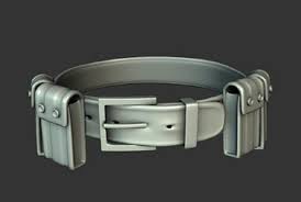 Military Belt 3d Obj 3d Model Military Belt Belt 3d Model