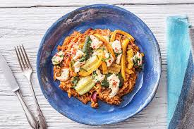 Orzo Nudel Risotto Mit Mozzarella Rezept Hellofresh Rezept Risotto Rezepte Mozzarella Rezepte