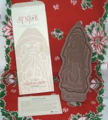 Sprinkle sugar on top or frost after baking. 5 Longaberger Christmas Cookie Molds 1990 1993 Santa Claus Kris Kringle St Nick 219712868