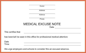 Urgent Care Doctors Note Template Doctors Note Template Doctors Note Notes Template