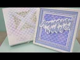 This 3 piece die set features a solid tag, a stitched tag, and an elegant happy birthday tag that are designed to be used together or independently. Introducing The New 6x6 Collection From Card Making Magic Youtube