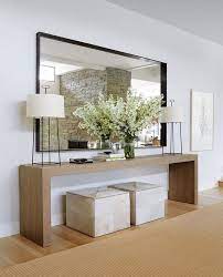 Interior designer megan pflug illustrates how she transformed a set of old, fiberglass seats into a decoupage marble bench. 30 Exciting Modern Mirror Ideas For Your Home Decor Mirroredfurniture Mirrorselfie Decoratingideas Hall Decor Entry Hall Furniture Hall Furniture