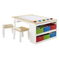 Craine Intermediate Kids 16 Piece Arts Crafts Table And Chair Set Kids Play Table Craft Table Kids Furniture
