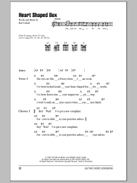 Heart shaped box bass tab. 16 Guitar Nirvana Songs Ideen Gitarre Musik Nirvana