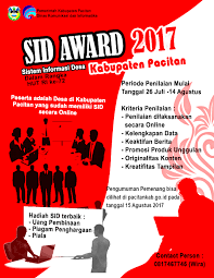Piagam penghargaan lomba hut ri. Download Lomba Website Sistem Informasi Desa Pemerintah Kabupaten Gratis