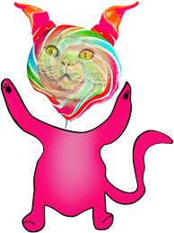 Tired of the same old text messages? Lolly Pop Cat Yay Cat Yawns Clipart Full Size Clipart 4203632 Pinclipart