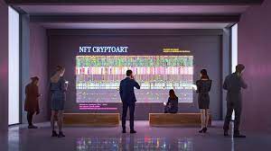World S First Offline Nft Art Exhibition Lands In China Cgtn