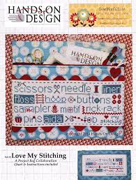 See more ideas about free cross stitch, cross stitch patterns, cross stitch. Love My Stitching Cross Stitch Pattern Hands On Design Fat Quarter Shop