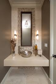 For The Small Bathroom Narrow Half Bathroom Design Modern Masculine Half Bathroom Ideas Traditio Small Half Bathrooms Modern Powder Rooms Powder Room Design