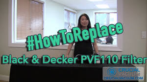 Black And Decker Max Lithium Flex Bdh2020fl Manual Black Decker Pvf110 Filter Replacement For Part 90552433 01 Youtube