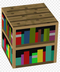 Hi guys so today we are making a minecraft bookshelf Bookcase Minecraft In Home Minecraft Bookshelf Png Clipart 111945 Pikpng