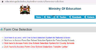 These developments have been complemented by an improved system for form one selection. Ministry Of Education Form One Portal 2021 Newsblaze Co Ke