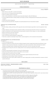 Team leader is a person who is responsible for managing a group of people or a team for achieving the desired result. Call Center Manager Resume Sample Mintresume