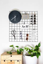 Diy Metal Wall Grid Diy Office Decor Diy Room Decor Room Diy