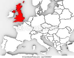 Conheça os mapas da grécia: Reino Unido Mapa Inglaterra Norte De Europa Gran Bretana Gran Bretana O Inglaterra O El Reino Unido Resaltado En Rojo En Un Canstock