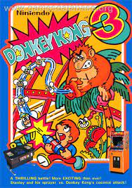 Donkey Kong 3 Arcade Artwork Advert Retro Games Poster Retro Arcade Games Retro Arcade