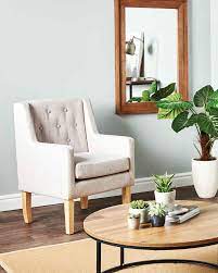 Kirkton House Cream Accent Chair Farmhouse Living Room Furniture Bobs Furniture Living Room Living Room Sets