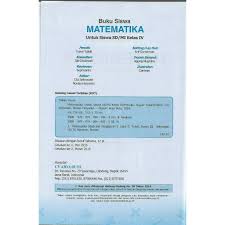 Ada banyak tipe yang ada pada siswa dalam merespons soal matematika. Buku Matematika Kelas 4 Sd Mi Kurikulum 2013 Cv Arya Duta Shopee Indonesia