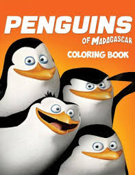 Free printable madagascar coloring pages. The Penguins Of Madagascar Coloring Book Coloring Book For Kids And Adults With Fun Easy And Relaxing Coloring Pages By Linda Johnson Paperback Barnes Noble